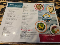 Company Cafe & Bar Menu Photo 5