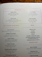 Los Fuegos by Francis Mallmann Menu Photo 5