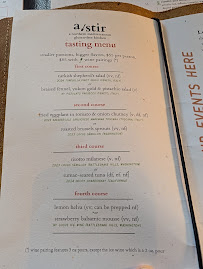 A/Stir Menu Photo 5