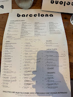 Barcelona Wine Bar Menu Photo 1