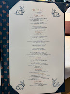 Monarch Restaurant Menu Photo 2