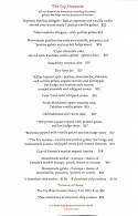 The Ivy Menu Photo 4