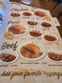 Curry House CoCo Ichibanya - San Diego Menu Photo 4