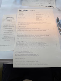 Foreign Cinema Menu Photo 3