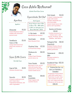 Casa Adela Menu Photo 3