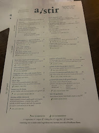 A/Stir Menu Photo 4