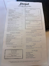 John's Grill Menu Photo 1