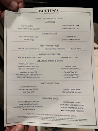 Morton's The Steakhouse Menu Photo 5