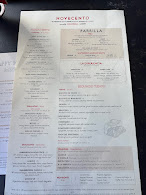 Novecento Menu Photo 2