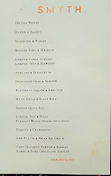 Smyth Menu Photo 4