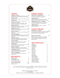 Vicente’s Cuban Cuisine Menu Photo 2