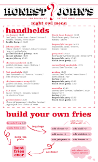 Honest John's Menu Photo 3