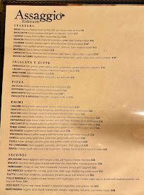 Assaggio Ristorante Menu Photo 2