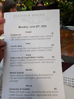 Piccolo Sogno Menu Photo 1