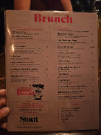 Stout NYC Menu Photo 4