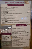 Amrheins Restaurant Menu Photo 1