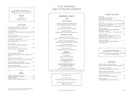 The Terrace and Outdoor Gardens at the Times Square EDITION Menu Photo 3
