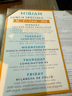 Miriam Cocina Latina Menu Photo 4