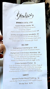 Brenda's French Soul Food Menu Photo 3