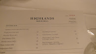 Highlands Bar & Grill Menu Photo 2