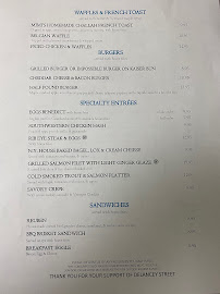 Delancey Street Restaurant Menu Photo 1