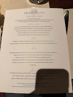 Iron Gate Restaurant Menu Photo 4