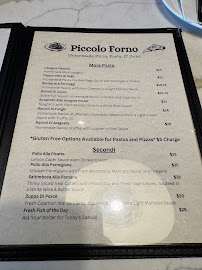 Piccolo Forno Menu Photo 1