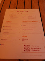 Avenida Menu Photo 1