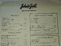 John's Grill Menu Photo 5
