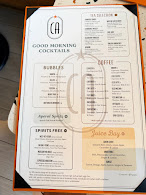 Cafe Americano Menu Photo 1