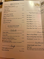 Pappas Bros. Steakhouse Menu Photo 2