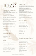 Tokyo Sushi Menu Photo 1