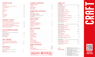 CRAFT Bayside Menu Photo 4