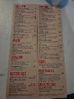 Rattlesnake Saloon Menu Photo 2