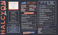 Halcyon Menu Photo 1