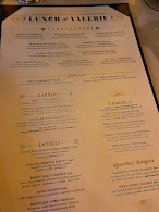 VALERIE Menu Photo 4