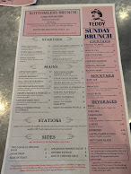 Teddy & The Bully Bar Menu Photo 3