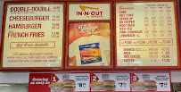 In-N-Out Burger Menu Photo 4