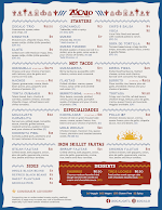 Zocalo Menu Photo 5