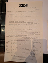 Zuni Café Menu Photo 2