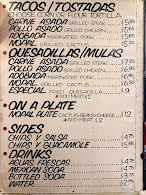 LOS TACOS No.1 Menu Photo 1