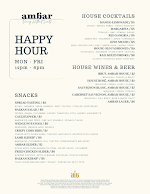 AMBAR Restaurant Menu Photo 5