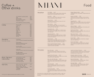 MIAM Cafe Biscayne Menu Photo 1