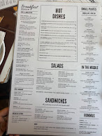 12 Chairs Cafe Menu Photo 1