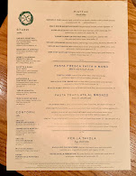 Monteverde Restaurant & Pastificio Menu Photo 1