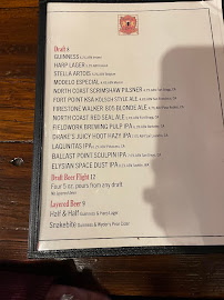 Sutter Pub & Restaurant Menu Photo 1