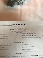 Morton's The Steakhouse Menu Photo 5