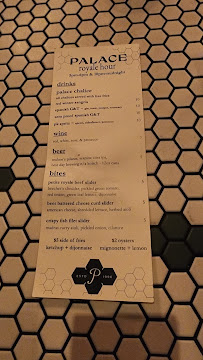 Palace Kitchen Menu Photo 5
