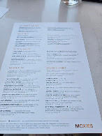 Moxies Boston Seaport Restaurant Menu Photo 3