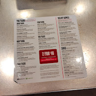 Velvet Taco Menu Photo 1